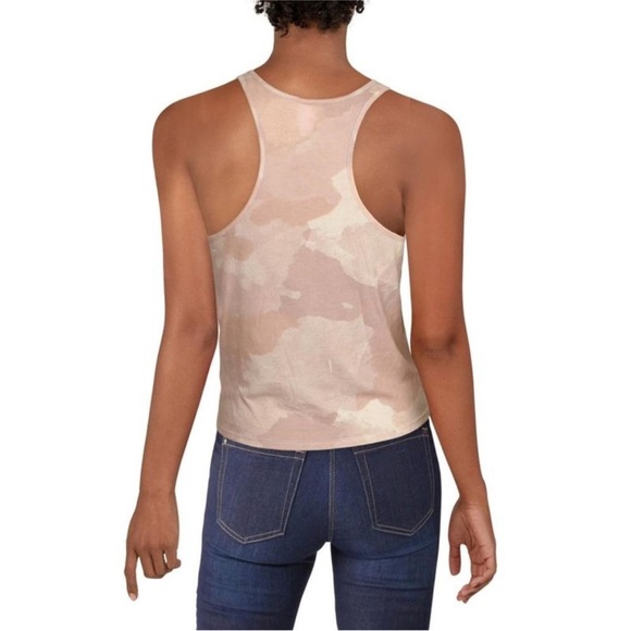 Alternative | NWT Pink Blush Dreamstate Racerback Camo Tee Tank Top Shirt M - Picture 5 of 5